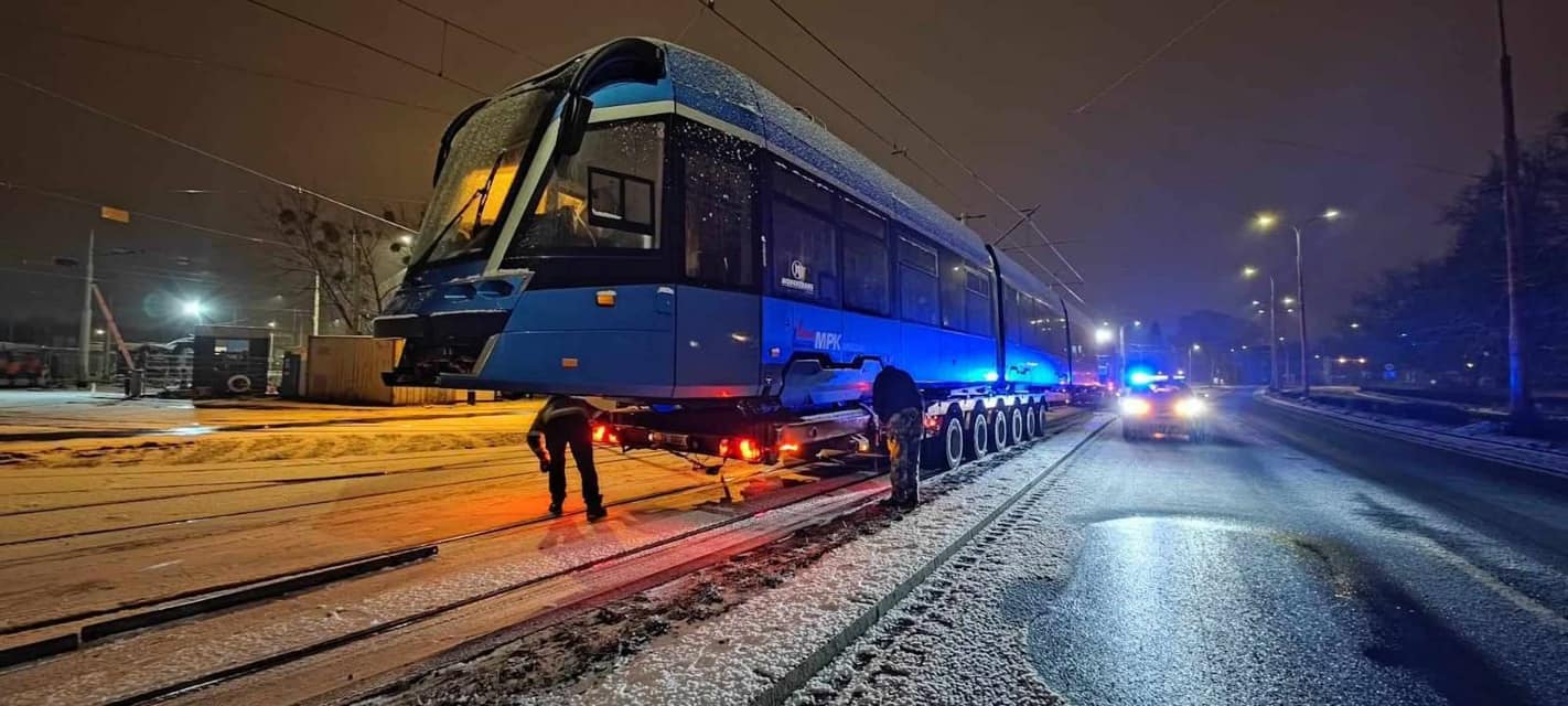 Kolejny nowoczesny tramwaj Moderus Gamma zawitał do Wrocławia.