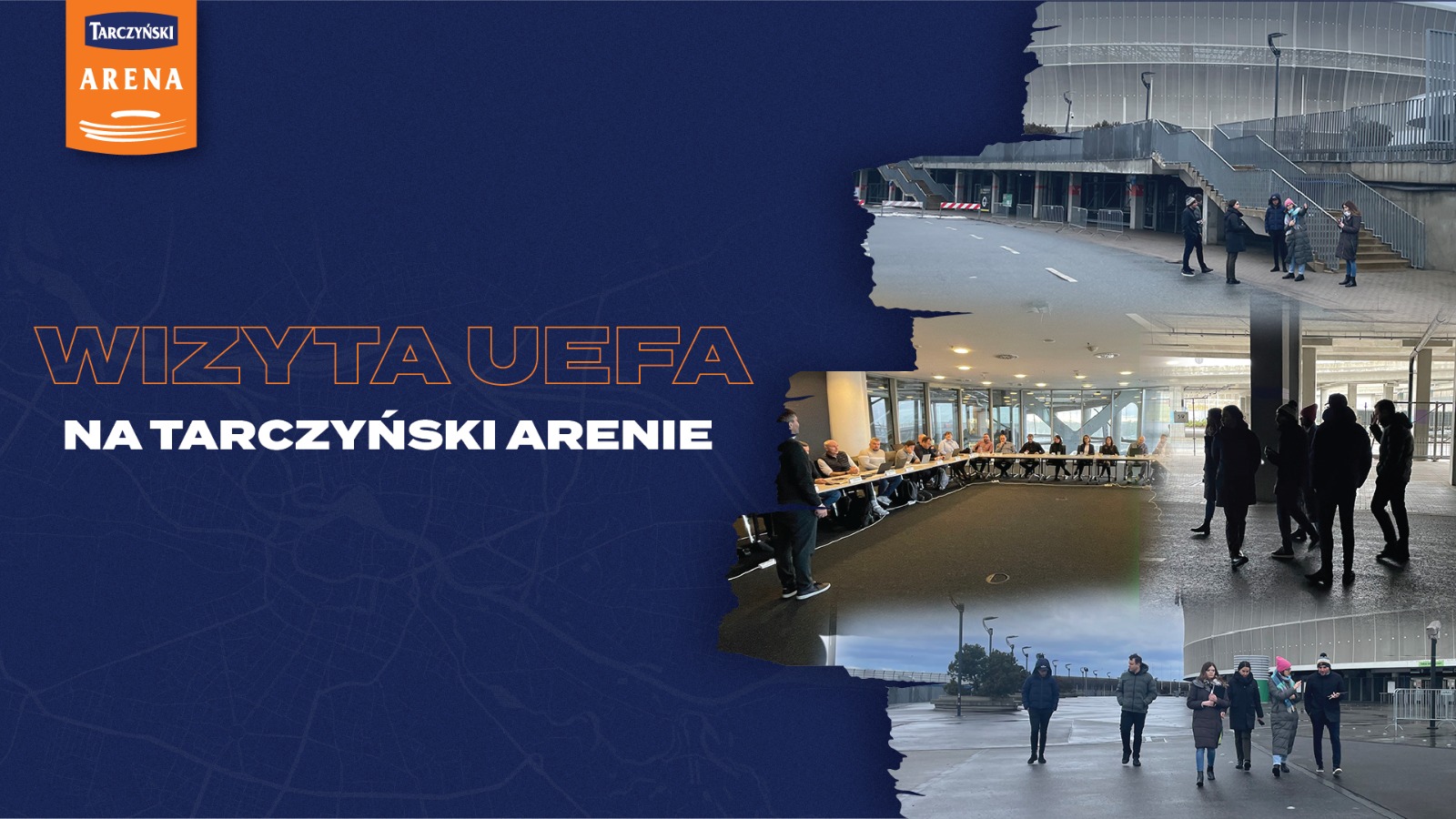 Wizyta przedstawicieli UEFA i PZPN na Tarczyński Arenie