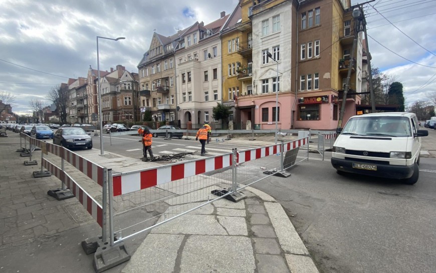 Przebudowa ma potrwać do kwietnia. /Fot. UM Legnicy