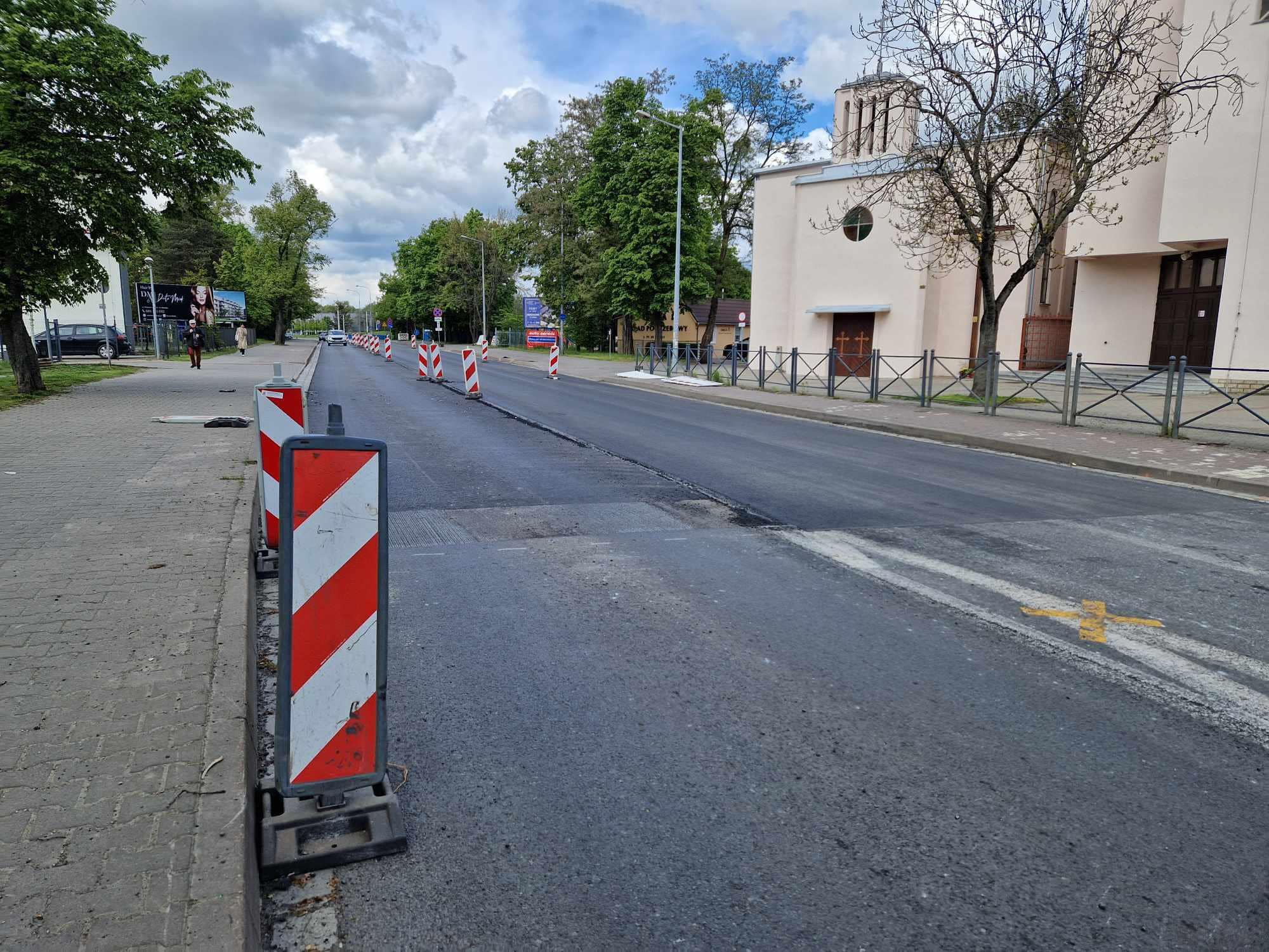 Remont nawierzchni na ul. Pilczyckiej